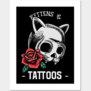 Kittens and Tattoos Posters and Art